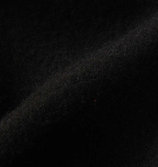 SHELTY ニットフリースベア刺繍フルジップパーカー ブラック