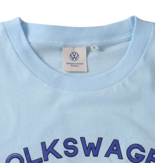 VOLKSWAGEN 半袖Tシャツ サックスブルー