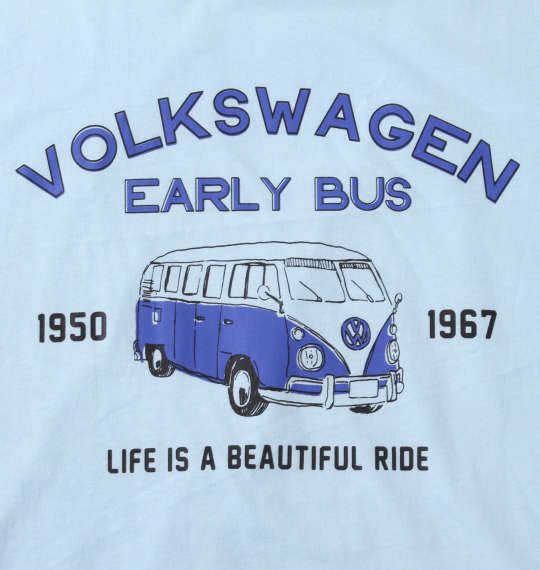 VOLKSWAGEN 半袖Tシャツ サックスブルー