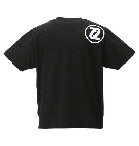 SEVEN2 スキッパー半袖Tシャツ ブラック