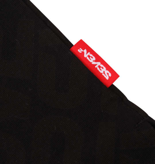 SEVEN2 スキッパー半袖Tシャツ ブラック