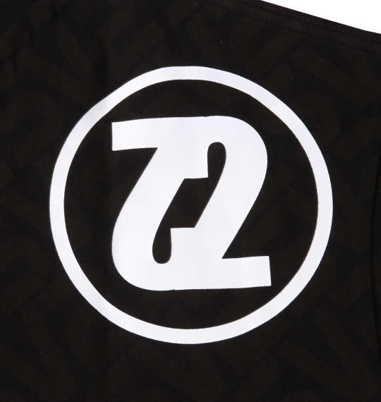 SEVEN2 スキッパー半袖Tシャツ ブラック