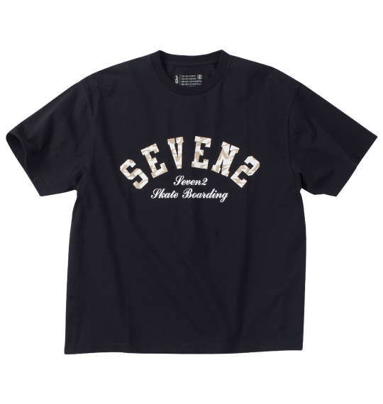 SEVEN2 天竺半袖Tシャツ ブラック