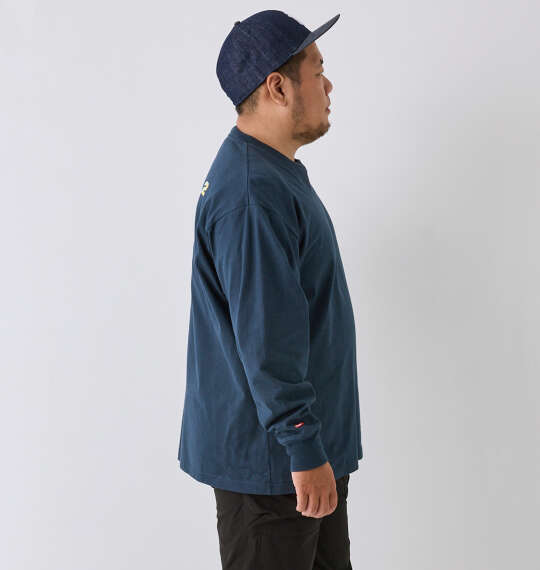 SEVEN2 天竺長袖Tシャツ ネイビー