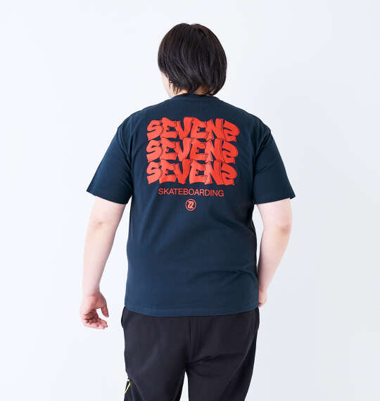 SEVEN2 天竺半袖Tシャツ ネイビー