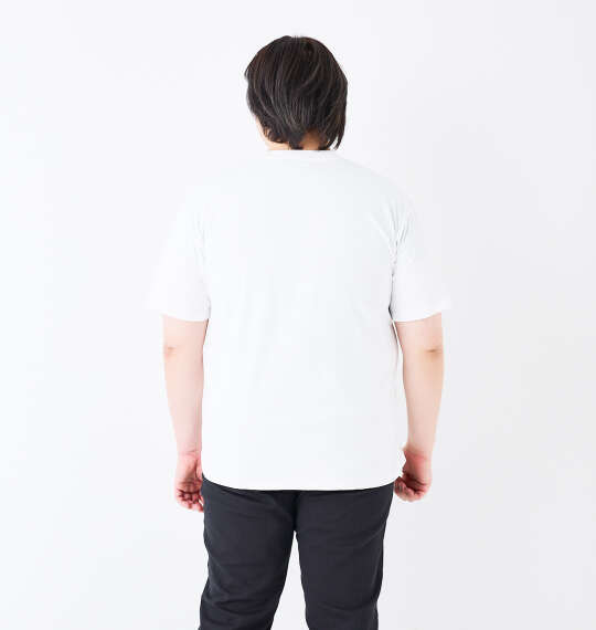 RIMASTER VISION 天竺トリックアート半袖Tシャツ ホワイト