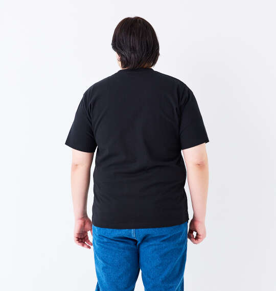 RIMASTER VISION 天竺トリックアート半袖Tシャツ ブラック