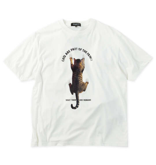 大きいサイズ メンズ RIMASTER VISION (リマスター ビジョン) 天竺トリックアート半袖Tシャツ