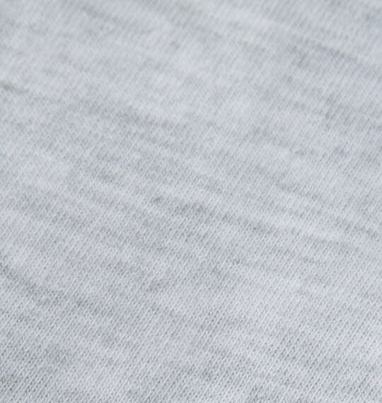 Walking Donut T/C天竺刺繍発泡プリント半袖Tシャツ ホワイト杢