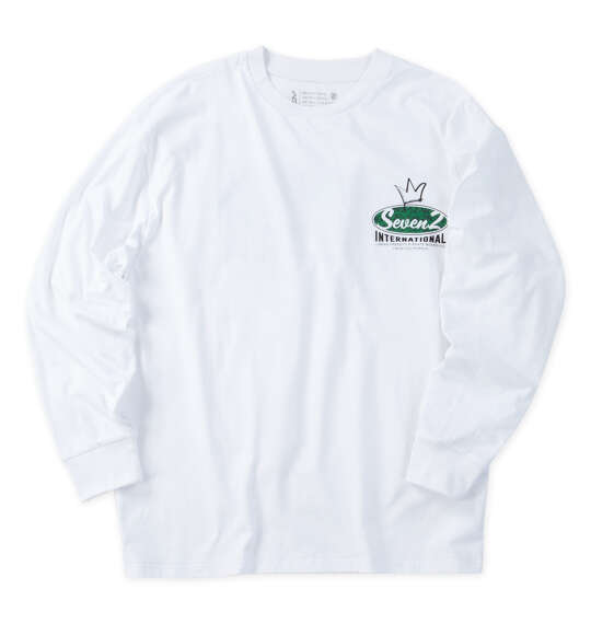 SEVEN2 天竺長袖Tシャツ ホワイト