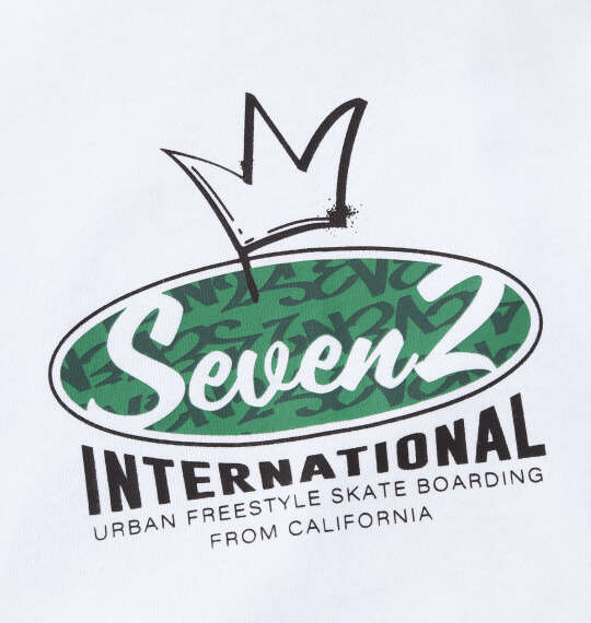 SEVEN2 天竺長袖Tシャツ ホワイト