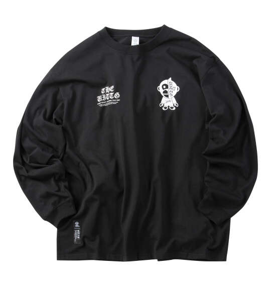 UITTG 天竺長袖Tシャツ ブラック
