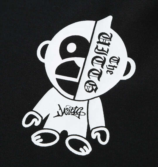 UITTG 天竺長袖Tシャツ ブラック