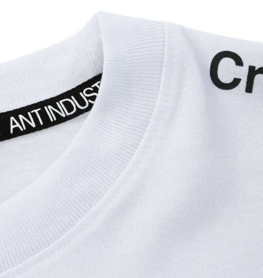 ANT INDUSTRIAL DESIGN 天竺長袖Tシャツ ホワイト