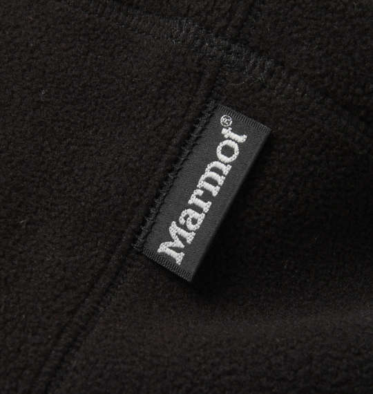 Marmot フリースネックゲイター ブラック