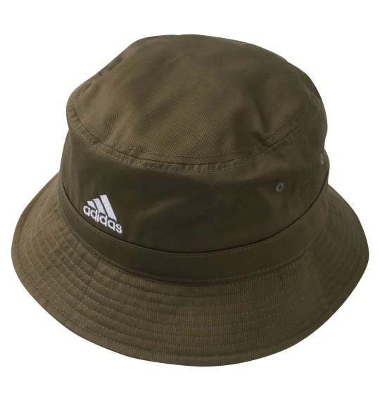 adidas 撥水綿ツイルサファリハット カーキグリーン