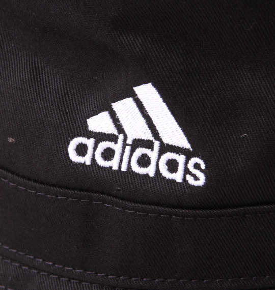 adidas 撥水綿ツイルサファリハット ブラック