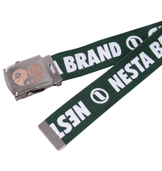 NESTA BRAND ロゴGIベルト グリーン