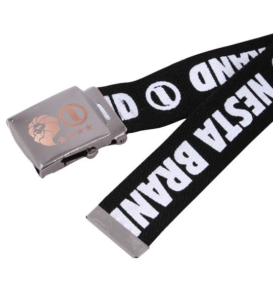 NESTA BRAND ロゴGIベルト ブラック