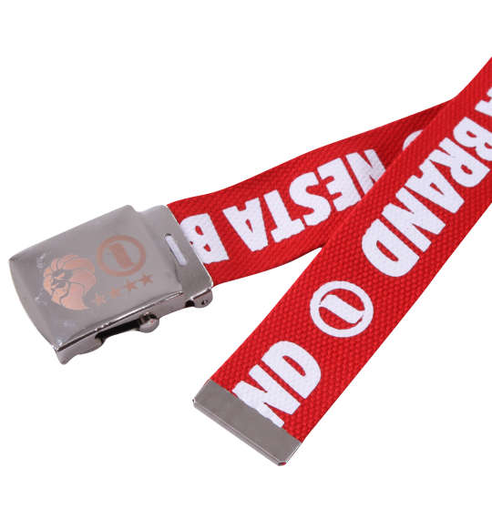 NESTA BRAND ロゴGIベルト レッド