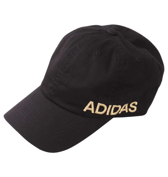 adidas オーガニックコットンツイルキャップ ブラック