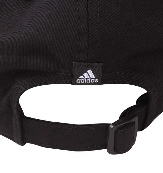 adidas オーガニックコットンツイルキャップ ブラック