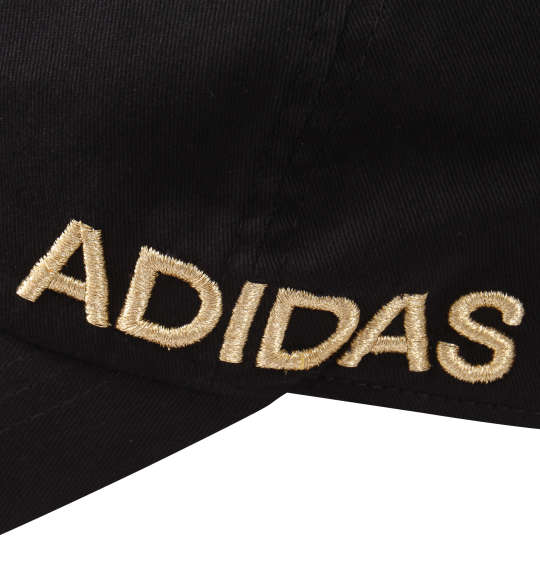 adidas オーガニックコットンツイルキャップ ブラック