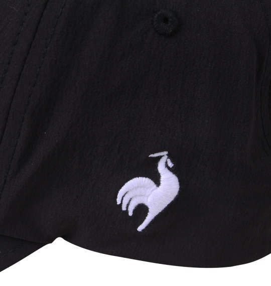 LE COQ SPORTIF ウォッシャブルキャップ ブラック