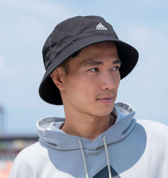 adidas オーガニックコットンバケットハット ブラック
