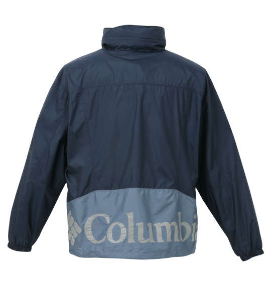 Columbia Point Parkウインドブレーカー マウンテン×カレッジネイビー