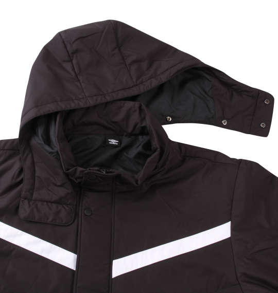 UMBRO ロングパデッドコート ブラック