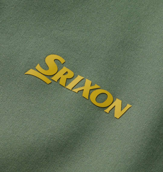 SRIXON ブランドロゴデザインジャケット カーキ