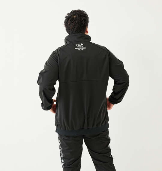 FILA GOLF 4WAYライトボンディングブルゾン ブラック