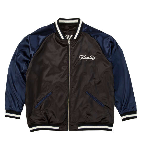 FLAGSTAFF×PEANUTS スヌーピーコラボリバーシブルスカジャン ブラック