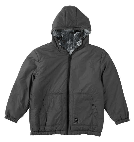 RUSTY 中綿リバーシブルジャケット マーブル×チャコール