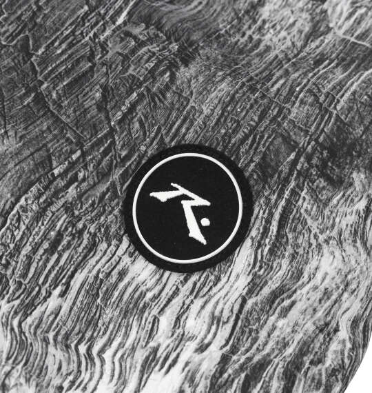 RUSTY 中綿リバーシブルジャケット マーブル×チャコール