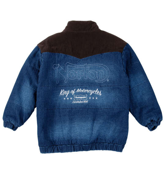 Norton デニム中綿ジャケット サンドネイビー