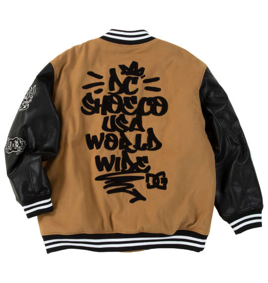DCSHOES 25VARSITYジャケット ベージュ