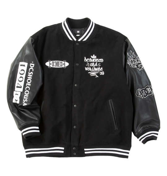 DCSHOES 25VARSITYジャケット ブラック