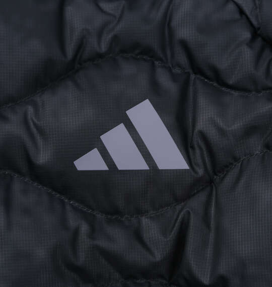 adidas golf 撥水防風カモフラージュプリントダウンジャケット カーボン