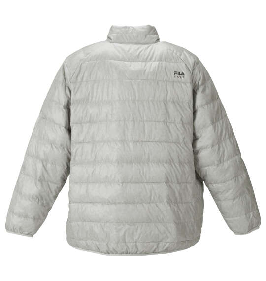 FILA GOLF ライトダウンブルゾン ライトグレー