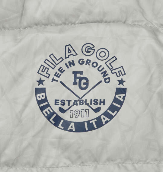 FILA GOLF ライトダウンブルゾン ライトグレー