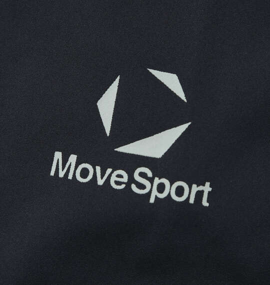 MOVESPORT スタンドストレッチクロスジャケット ブラック