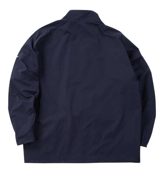 MOVESPORT スタンドストレッチクロスジャケット ネイビー
