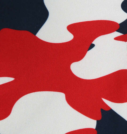 FILA GOLF カモフラ柄ボンディングブルゾン ネイビー系