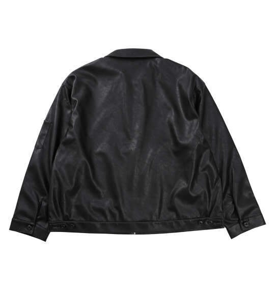 DICKIES フェイクレザーアイゼンハワージャケット ブラック