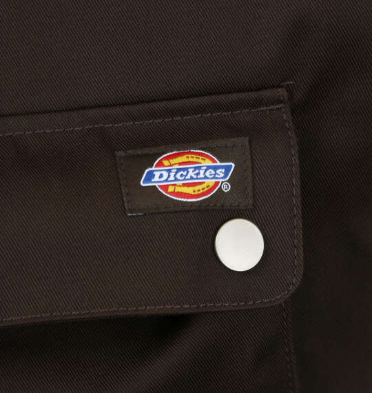 DICKIES TCツイルユーティリティジャケット ダークブラウン