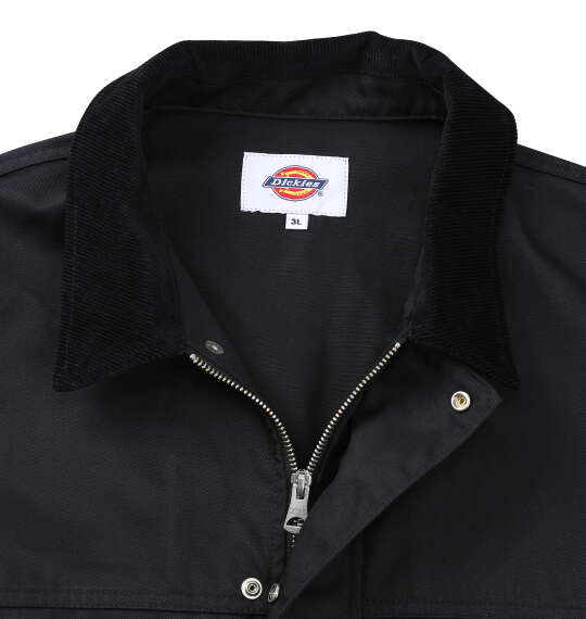 DICKIES TCツイルユーティリティジャケット ブラック