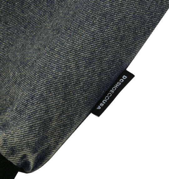 DCSHOES 26PADDED HOODジャケット ライトインディゴデニムブラウンティント