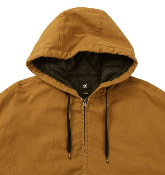 DCSHOES 26PADDED HOODジャケット ブラウン